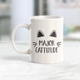 thumbnail image 2 of Major Cattitude 11oz Coffee Mug - Funny Novelty Souvenir, 2 of 2
