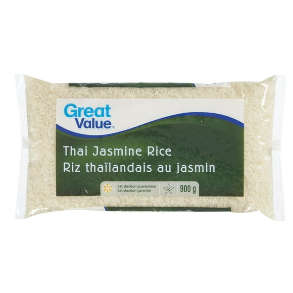 Great Value Thai Jasmine Rice, 900 g