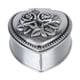 thumbnail image 1 of Caja de joyería de Metal, estilo europeo innovador, Vintage, exquisita rosa, relieve 3D, Mini caja de almacenamiento de baratijas, corazón, 1 of 5