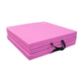 thumbnail image 4 of Coinus Sports Tri-Fold Gymnastics Exercise Mat with Handles, 6' x 2' x 2", Pink, 4 of 10