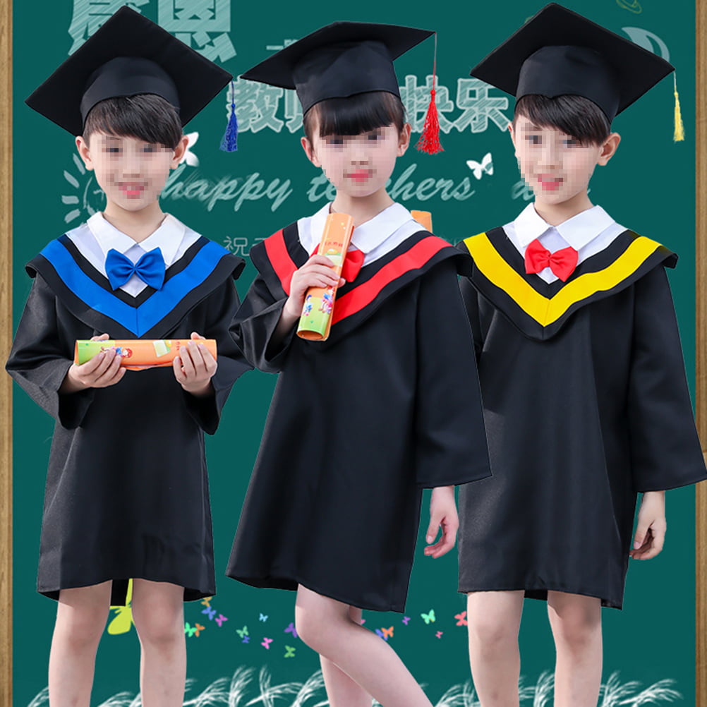 Child Shiny Cap, Gown, Tassel & Stole Package | GraduationSource