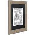 thumbnail image 2 of Trademark Fine Art "Fairy 7" Canvas Art by KCDoodleArt Black Matte, Birch Frame, 2 of 4