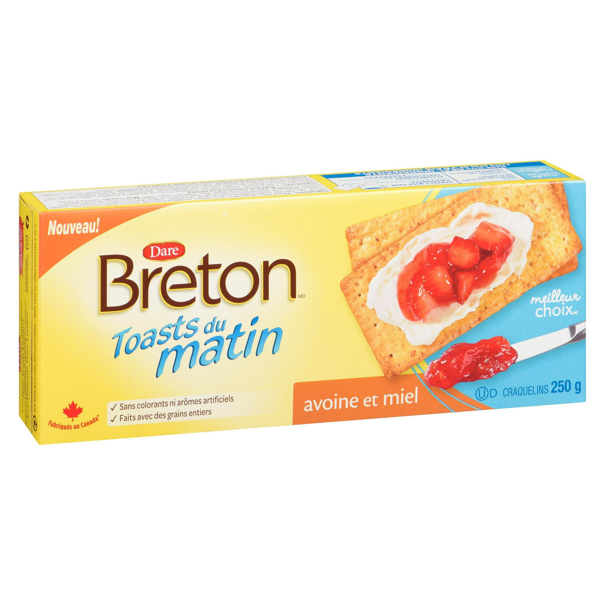 Breton Toasts du Matin Avoine et Miel