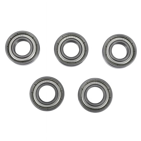 6002Z 15 x 32 9 mm shielded metal 5 pcs, Silver