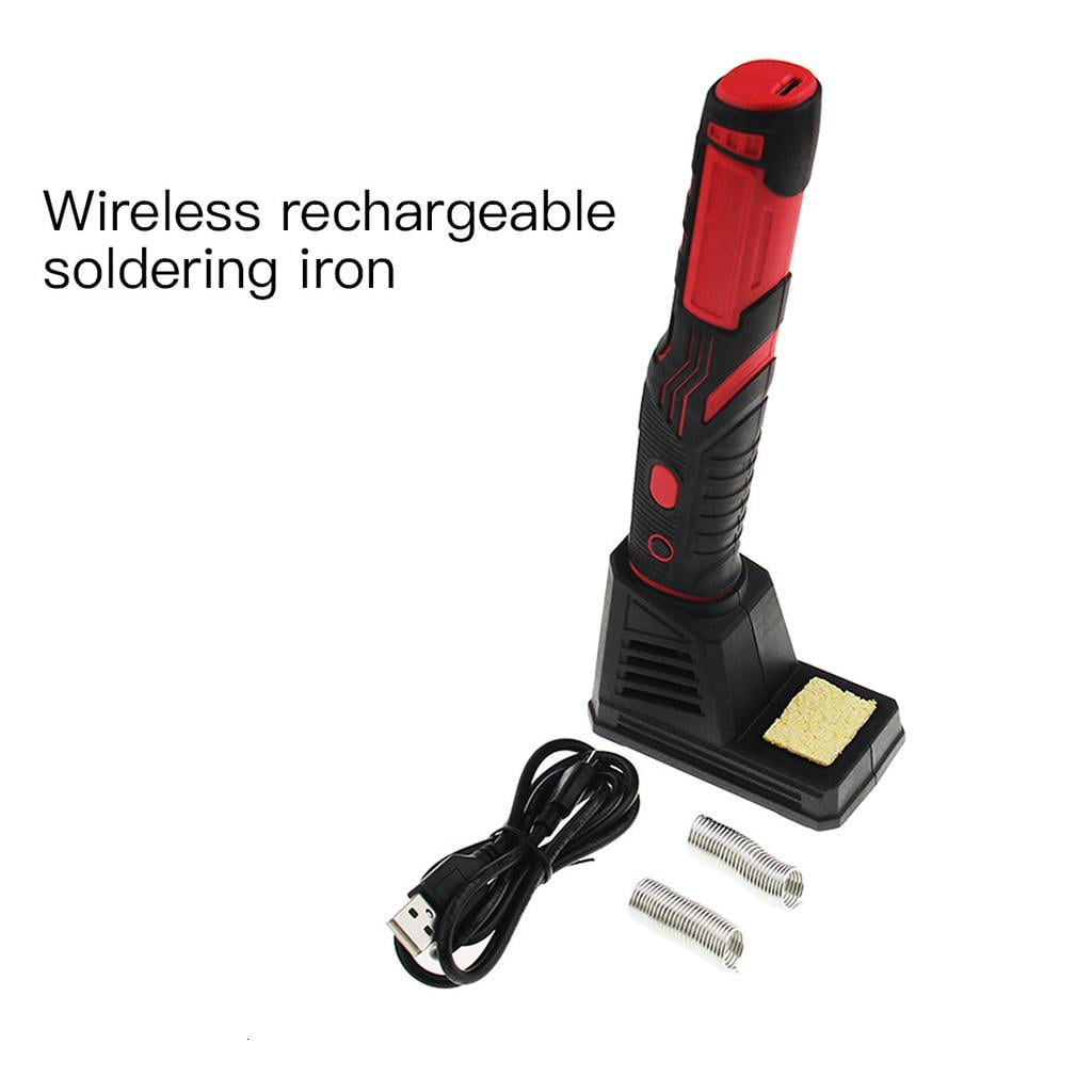 CEORPER DIY Use USB Charging Soldering Iron Kit Portable Welding Tool for Home DIY Use USB Charging Soldering Iron Kit Rechargeable Welding Iron Kit for DIY