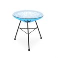 thumbnail image 2 of Circular top and thin angled legs | Offer a sleek and stable structure | Elevate outdoor ambiance with unique side table, 2 of 5