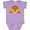 Lavender, variant on Inktastic Thanksgiving Pilgrim Turkey Holiday Boys or Girls Baby Bodysuit