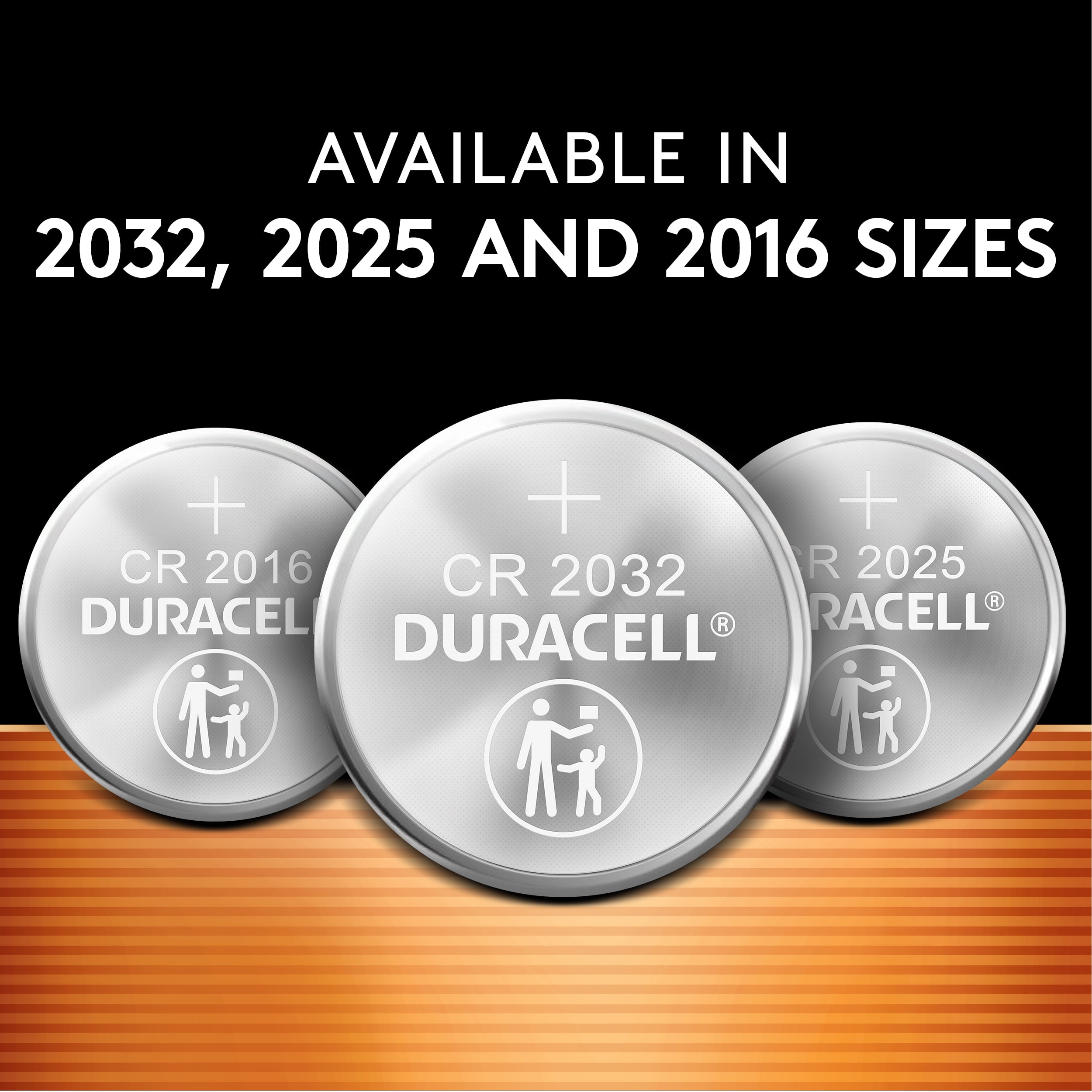 Pile DURACELL Lithium DL/CR 2032, pack de 2 unités