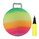 thumbnail image 5 of Pelota Saltarina Balón Hinchable Saltador Infantil Juguete Deportivo Bola de con Asa de Agarre en PVC Adecuado para Juegos de Niños Y Niñas en, 5 of 9