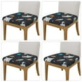 thumbnail image 2 of Uemuo Space Pattern Waterproof Square Couch Cushion Covers, Magic Sofa Covers Washable, Stretch Sofa Seat Cushion Slipcovers, 2 of 9