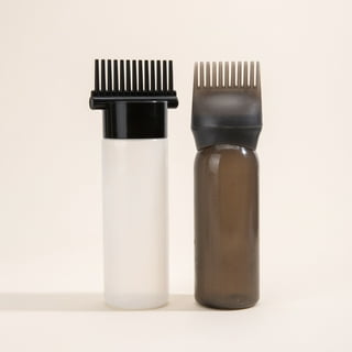 HONMEET 2pcs Oil Applicator for Hair Oil Dispenser for Hair Root Comb  Applicator Bottle for Hair Oil Hair Oil Comb Hair Oiling Applicator Scalp  Oil