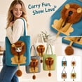 thumbnail image 6 of Pet Carrier Bag for Cats & Dogs Cute Lion-Shaped Pet Canvas Shoulder Carrying Bag Portable Lion-Shaped Sized For Small Animals Weighing 6 to 8 KG Outdoor Shopping Camping Travel Trips,A, 6 of 6