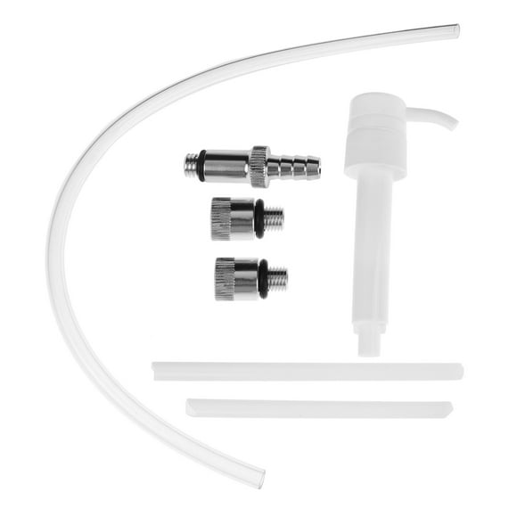 SOPOTUTU 1Set Automotive Fluid Transfer Pump White with Accessories for Efficient Oil and Brake Fluid Change
