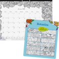 thumbnail image 1 of Rediform REDC2917001 Botanica Design Monthly Doodle Desk Pad, White, 1 of 1