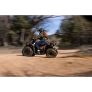 Coleman Powersports AT200R 169cc Adult Gas ATV, High-Speed Off-Road Quad Up to 38 MPH & 20 Miles Range, Automatic Transmission, Front & Rear Cargo Racks, Ages 16 and Up, Black
