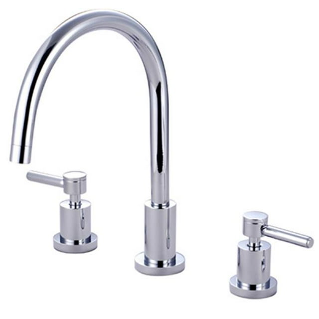 Kingston Brass Robinet de Cuisine Concord à Double Poignée