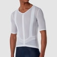 thumbnail image 3 of Maillot de ciclismo 2023, suave y ligero, tejido de fibra de carbón de bambú, ropa deportiva de equipo transpirable para hombre, 3 of 5