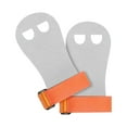 thumbnail image 3 of Lipstore Kids Gymnastic Hand Grips Breathable Gloves for Workout Exercise Accessories Orange S, 3 of 8