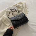 thumbnail image 1 of Bolso cuadrado pequeño y sencillo informal, novedad de verano 2025, bolso de hombro estilo rombo, bandolera estilo ins con personalidad a la moda, 1 of 5