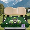 thumbnail image 3 of XYZCANDO St. Patrick's Day Skeleton Golf Cart Seat Covers Comfortable, Universal Golf Seat Covers Fit for Club Car, 3 of 8