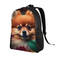 thumbnail image 2 of Fotbe Colorful Leaf Chihuahua Travel Laptop Backpack, Business Slim Sturdy Laptops Backpack, Water Resistant College School Computer Bag Gift for Men & Women Fits 15.6 Inch Notebook, 2 of 8