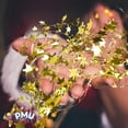 thumbnail image 5 of PMU 25 Ft Gold Star Garland – Shiny Tinsel Wire Garland for Christmas, Halloween, Wedding & Birthday Party Decor, Holiday Garlands Ornament for Festive Home Decoration, 5 of 7