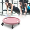 thumbnail image 1 of Eky Roue Roulante Ab, Planche de Roue Abdominale Multifonctionnelle, Rotation à 360°, pour Brûler la Graisse Corporelle Complète, Contrôle du Poids Ventre, Équipement de Gym Ou à Domicile, Plaque Abdominale Coulissante, Sans Tapis, C, Rose, 1 of 5