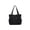 Black, variant on Tote Bag for Women, Nylon Shoulder Bag with Zipper Hobo Purse Casual Shopper Handbag for Women, Large Travel Purses Work Bag White