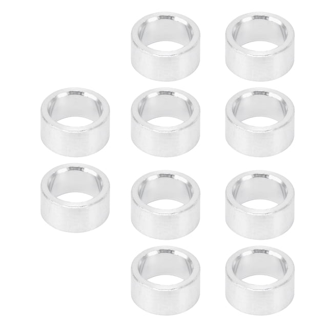 QIILU Raccords de Support de Cylindre, Joint d'Étanchéité de Diamètre Extérieur 8mm, Entretoise en Alliage d'Aluminium Joint Rond Structure Intervalle Raccords de Support Diamètre Extérieur 8mm