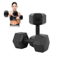 thumbnail image 1 of Mancuernas 10 Kg Hexagonales 2pz Pesas Altera Entrenamiento, 1 of 6