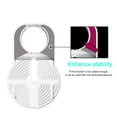 thumbnail image 3 of Soporte Irfora Soporte de montaje en pared de salida para Google Nest WiFi Point Instalación fácil y sin soporte de desorden de cables Soporte sin tornillos, blanco, 1 paquete Irfora Soporte, 3 of 7