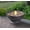 Dark Grey, variant on Outdoor Water Fountain with Led Light Decorative Pedestal Bowl Design with River Stones  Decoration, Modern Garden Fountain for Patio Decor