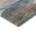 thumbnail image 3 of Addison Rugs Mayfield Premium Machine Washable Transitional Waves Salmon Round Rug, 8' x 8', 3 of 6
