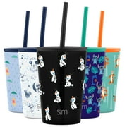 Simple Modern Disney Kids Cup 12 oz Classic Tumbler with Lid and Silicone Straw - Vacuum Insulated Stainless Steel for Toddlers Girls Boys