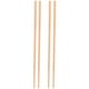 thumbnail image 2 of 2 pares de palillos de madera alargados, multifunción, para freír fideos, calentar platos, ollas calientes, cubiertos para el hogar y el restaurante (33 cm), 2 of 8