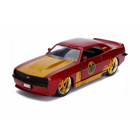 1969 Chevy Camaro SS, Iron Man - Jada 31744 - 1/32 scale Diecast Model Toy Car