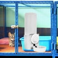 thumbnail image 1 of Cuenco colgante para Perros y gatos Salvador Gris Comedero para gatos, 1 of 8