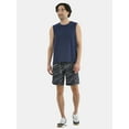 thumbnail image 2 of Athletic Works Men's and Men's Big & Tall Tri-Blend Muscle Tee, Sizes XS-4XLT, 2 of 5