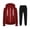 Red, variant on Drovellove Women's 2 Piece Tracksuit Set – Long Sleeve Pullover Hoodie with Matching Pants, Loose Fit Athletic Lounge Suit, Soft Breathable Polyester Travel Outfit