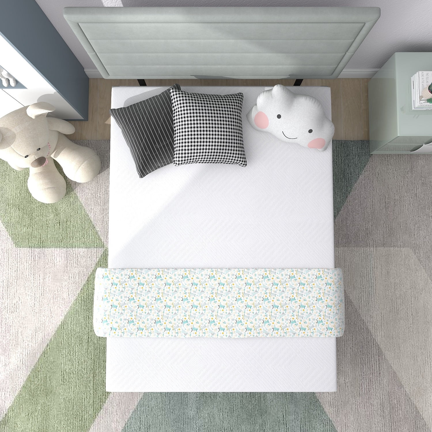 Beddle Full Mattress, 6 inch Medium Firm Gel Memory Foam Bed Mattress in a Box, Apartment