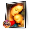 thumbnail image 1 of Cuadros Decorativos Cuadro de diamantes 5D DIY madre e hijo taladro redondo completo imagen de diamantes de imitación Tmvgtek embutido en tela, 1 of 7