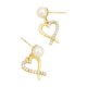 thumbnail image 1 of Pendientes del día de San Valentín para mujer Pendientes de corazón para niñas Pendientes colgantes de corazón Regalos del día de San Valentín para ella Pendientes de corazón, 1 of 5
