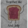 thumbnail image 2 of Kawaii Matching Couples Set PB and J Hoodie Sweatshirt Women Men Brisco Brands S, 2 of 7