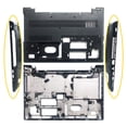thumbnail image 3 of Laptop Bottom Base Case Cover FOR Lenovo IdeaPad 300-15 300-15ISK 300-15-ifi 300-15IBR 15.6" AP0YM000400 Case C with touchpad, 3 of 6