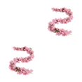 thumbnail image 1 of Cateissary Flores artificiales de Sakura, vid colgante, de novia, decoración de techo para pasillo, balcón de seda, jardín, boda Type1 NO1, 1 of 6
