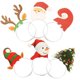 thumbnail image 1 of KAKOWELY 6 diademas navideñas para fiestas, aros para el pelo, accesorios para el pelo, tocado para cosplay, 1 of 4