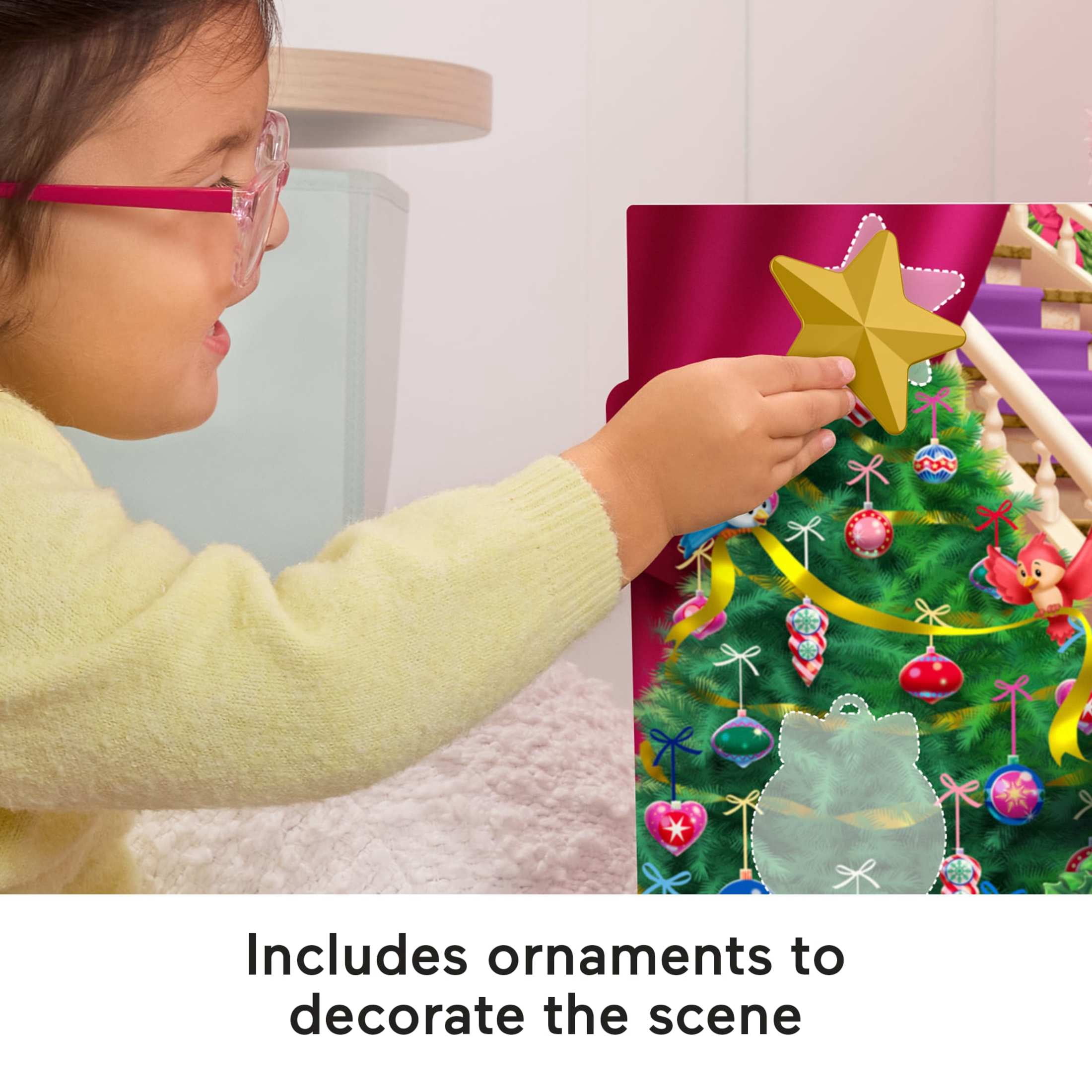 Fisher-Price Little People Disney Princess Advent Calendar for Toddlers & Kids, 24 Toys