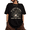 Black, variant on Women's Grunge Vintage Wild Herb Poison Floral Mushroom Skull Sarcastic Plant Quote Graphic Short Sleeve T-Shirts Black Tops