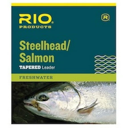 Rio Steelhead Atlantic Salmon Tapered Leader 9ft - Fly (Best Atlantic Salmon Fishing In The World)