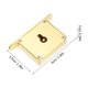 thumbnail image 2 of unbranded 1Jgo Cerradura Retro De Para Cajón De Escritorio Con Llave Oro Para Muebles, 2 of 6
